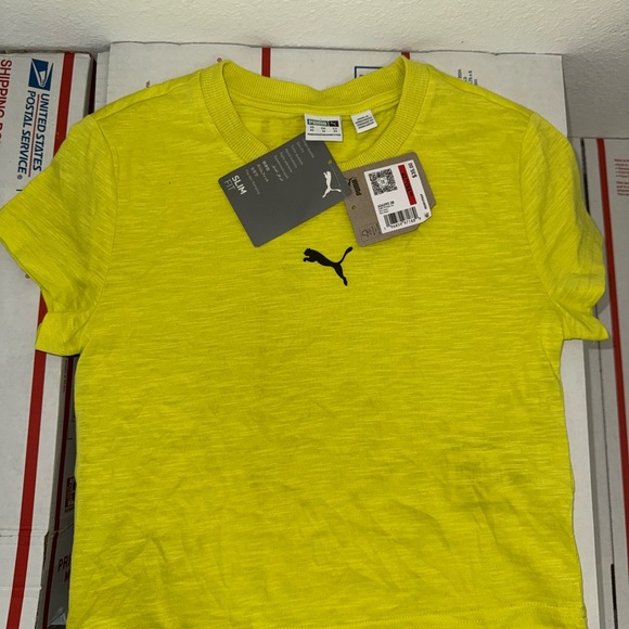 Puma Other - Puma Vibrant Yellow Tee BRAND NEW WITH TAGS